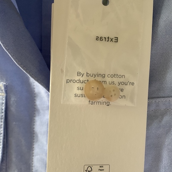 ❤️❤️❤️InWear light blue FELICEIW button down shirt dress, size M❤️❤️❤️ - Picture 9 of 9